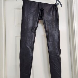 Spanx faux leather leggings